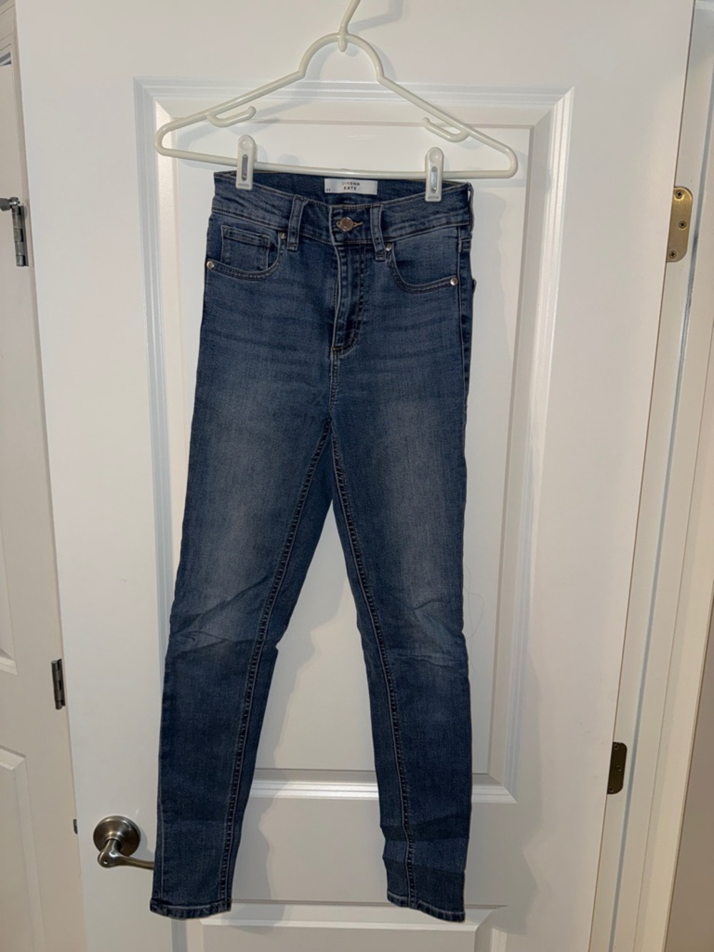 Dynamite Dark Blue High-Rise Skinny Jeans